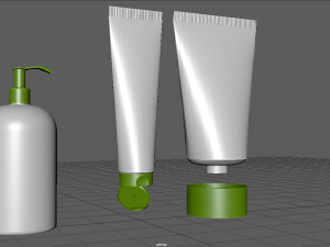 Cans For Cosmetics 3D Модель