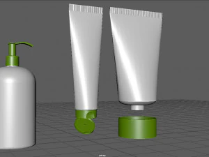Lattine per cosmetici Modello 3D