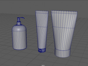 Cans For Cosmetics 3D Модель