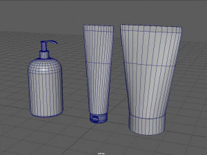 Lattine per cosmetici Modello 3D