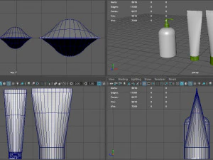 Lattine per cosmetici Modello 3D