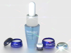 Blue Therapy Cream 3D Model