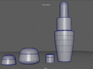 Blue Therapy Cream 3D Model