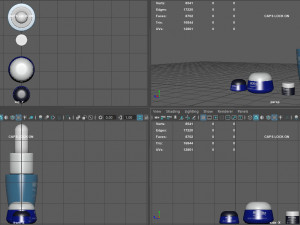 Blue Therapy Cream Model 3D
