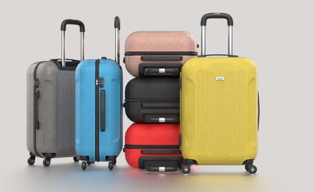 Suitcase 3D Model .c4d .max .obj .3ds .fbx .stl .blend 