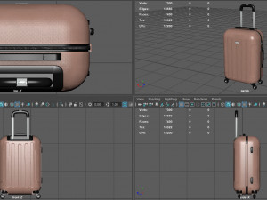 Suitcase 3D Model