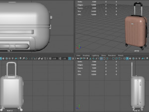 Suitcase 3D Model