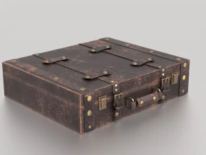 Vintage Suitcase 3D Model