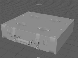 Vintage Suitcase 3D Model