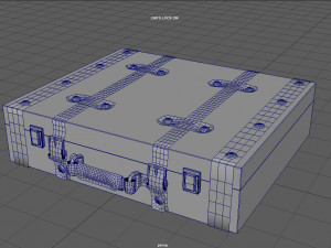 Vintage Suitcase Modello 3D