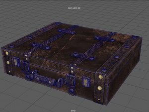Vintage Suitcase Modello 3D