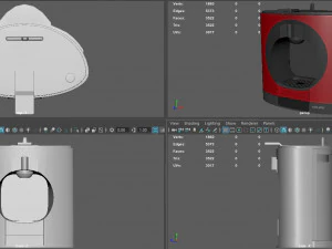 Pembuat Kopi Model 3D