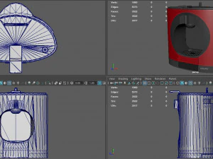 Pembuat Kopi Model 3D