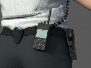 Police Officer 2 3D Model