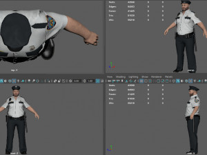 Police Officer 2 3D Model