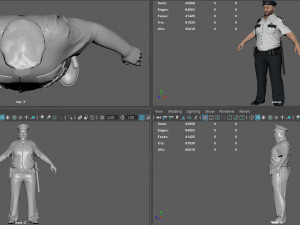 Police Officer 2 3D Model