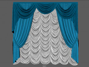 CURTAINS 2 3D Model