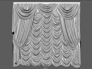 CURTAINS 2 3D Model