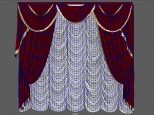 CURTAINS 3 3D Model