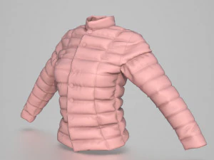 WINTER JACKET WOMAN 3D Model
