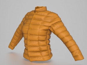 WINTER JACKET WOMAN 3D Model
