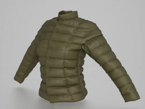 WINTER JACKET WOMAN 3D Model