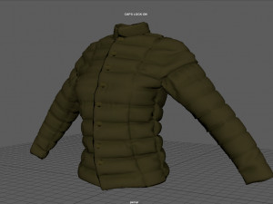 WINTER JACKET WOMAN 3D Model