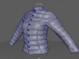 WINTER JACKET WOMAN 3D Model