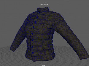 WINTER JACKET WOMAN 3D Model