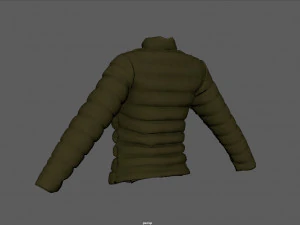 WINTER JACKET WOMAN 3D Model