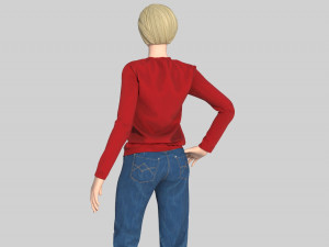 CHRISMAS SWEATER Modèle 3D