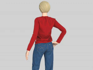 CHRISMAS SWEATER 3D Model