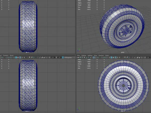 WHEELBARROW WHEEL 3D Model