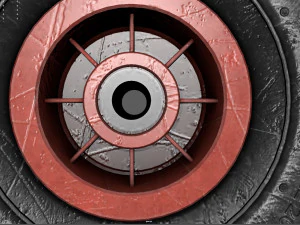 WHEELBARROW WHEEL 3D Model