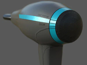 SECADOR DE CABELO Modelo 3D