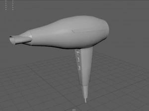 SECADOR DE CABELO Modelo 3D