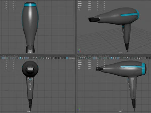 SECADOR DE CABELO Modelo 3D