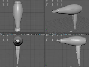 SECADOR DE CABELO Modelo 3D