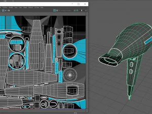 SECADOR DE CABELO Modelo 3D