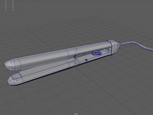 HAIR IRON Modello 3D