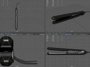 HAIR IRON 3D Model