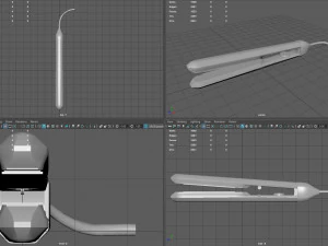 HAIR IRON 3D Model