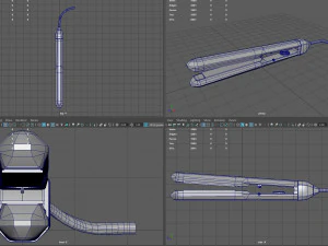 HAIR IRON 3D Model