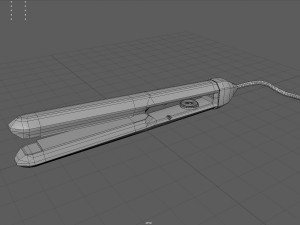 HAIR IRON Modello 3D