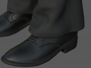 Airline pilot uniform 3D 모델