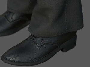 Airline pilot uniform 3D Model