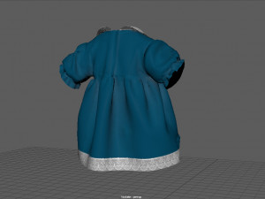 BABY DRESS 3D मॉडल