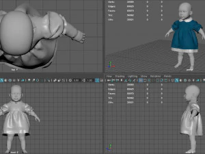 BABY DRESS 3D Model