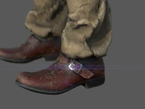 WORLD WAR II PILOT 3D Model