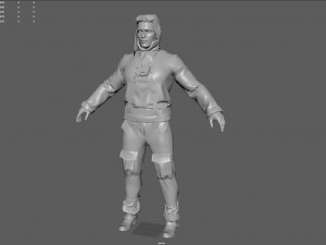 WORLD WAR II PILOT Modello 3D